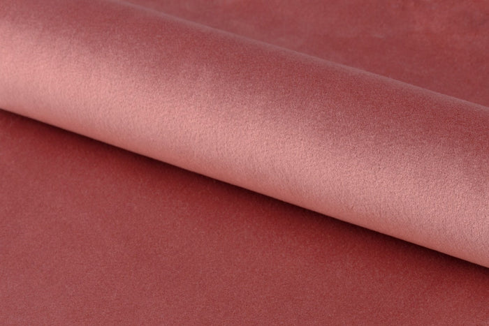 Lisomme Arian Eetkamerstoel Velvet Zachtroze - Met Armleuning