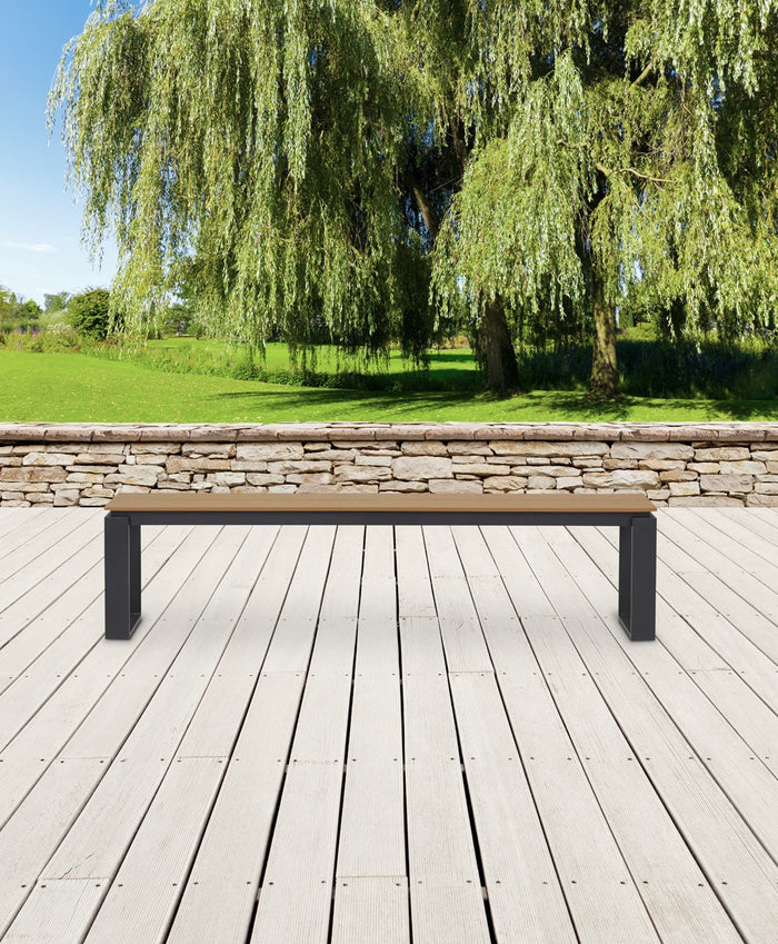 Lisomme Abel tuinbank bruin - 180 x 43 cm