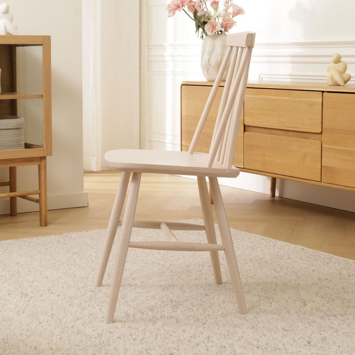 Fameg Filou Houten Spijlenstoel Whitewash