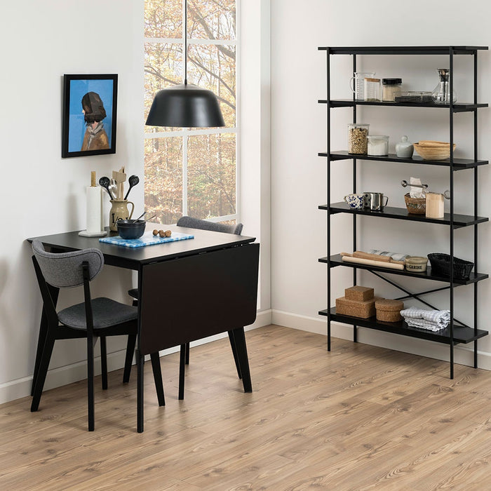 Lisomme Jade Houten Eetkamerstoel Grijs - Stoffen Zitvlak