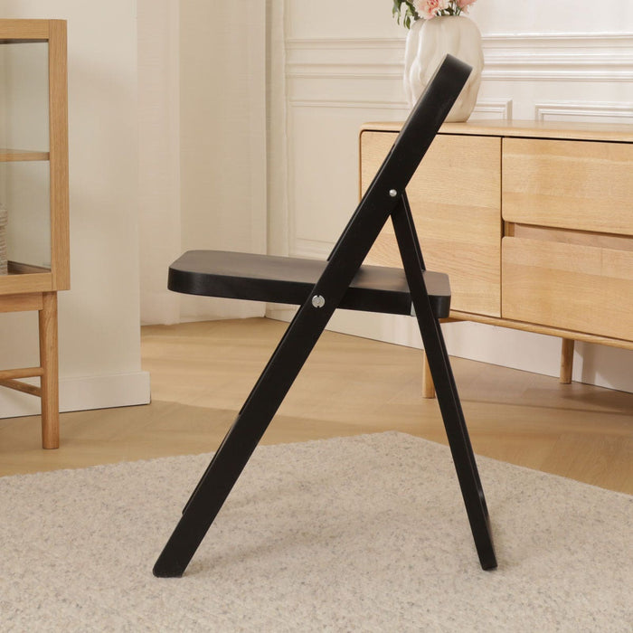 Fameg Flip Houten Klapstoel Zwart