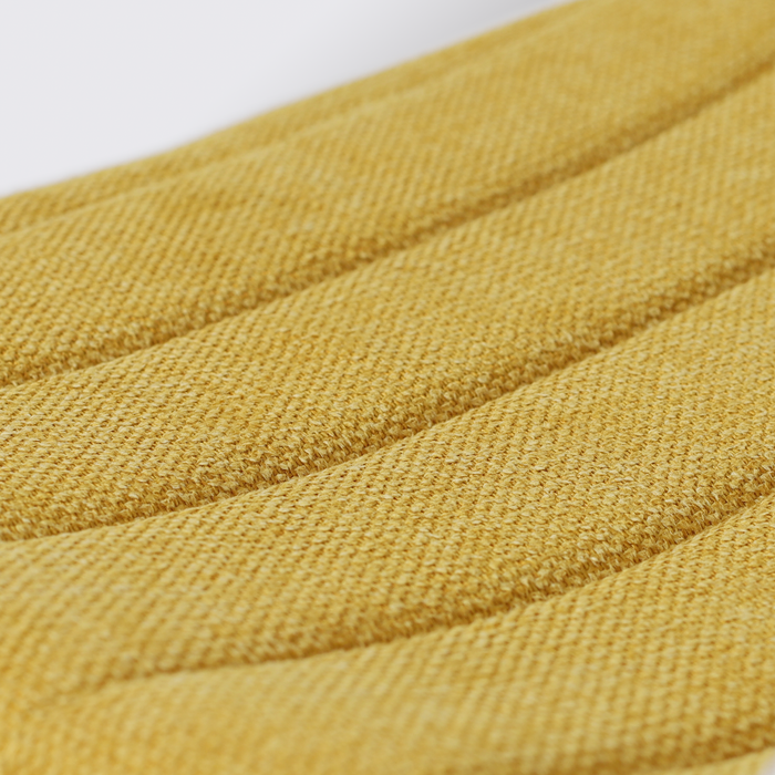 Nolon Nola-Liz Eetkamerstoel Zwart - Okergeel - Draaibaar - Zwart