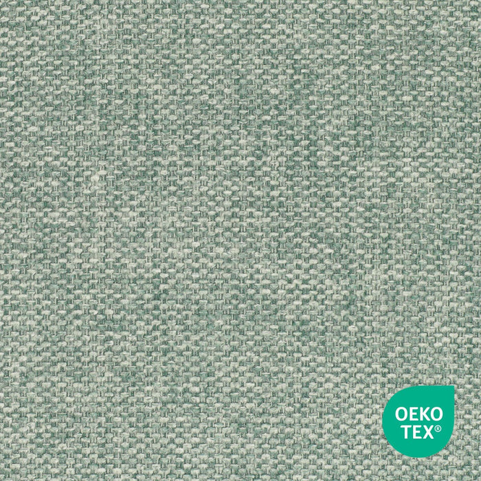 Nolon Nora-Liv Eetkamerstoel Zwart - Zacht Groen Kussen - Witte Poten