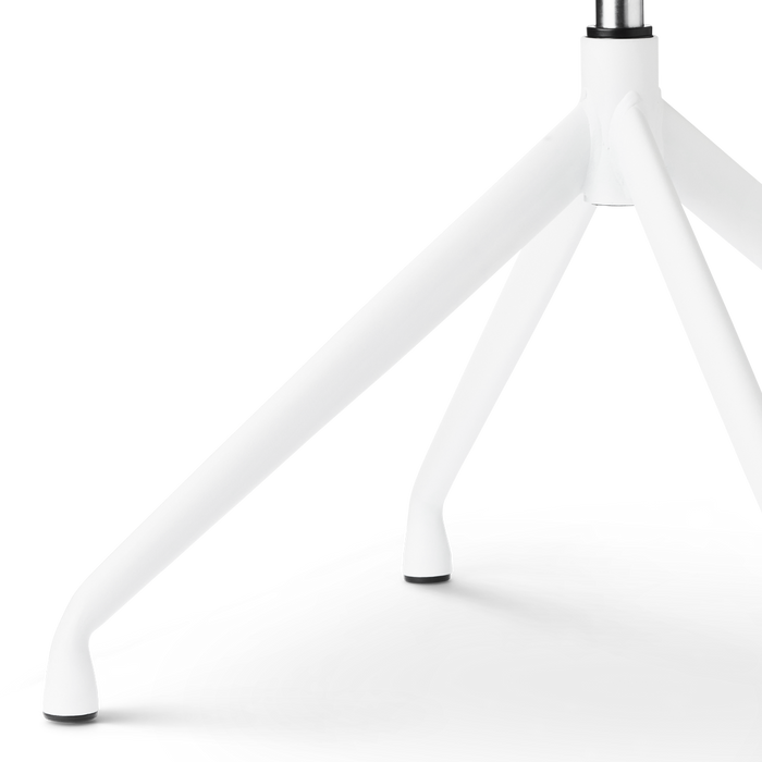 Nolon Nola-Liz Eetkamerstoel Wit - Lichtgrijs - Draaibaar - Wit