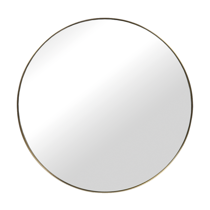 Atmooz Spiegel Ovaal Merope Brons - Wandspiegel Metaal