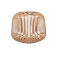 Lito Lantaarn Indian Tan Small | Bruin | Staal
