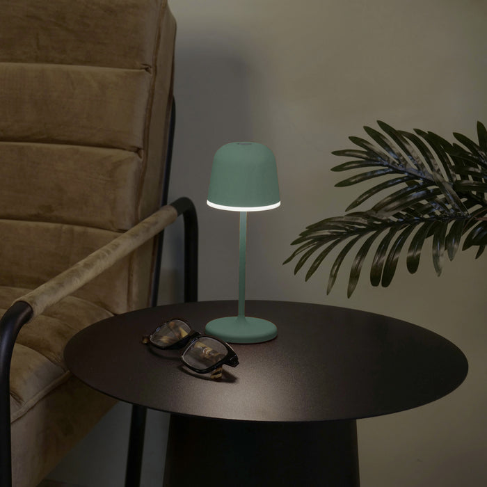 EGLO Mannera-S Tafellamp|Priklamp - USB-C - H 20 cm  - Groen