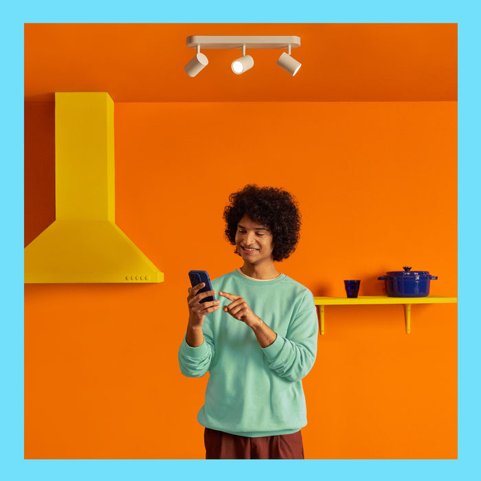 Philips Nightingale wandlamp - zwart - up and downlight