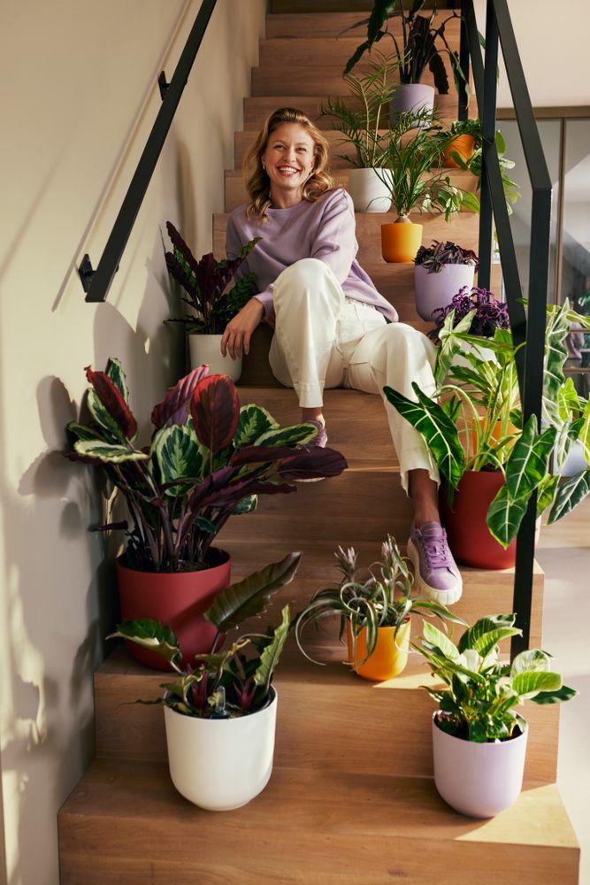 elho Jazz Rond 16 - Zijdewit (Wit) - Ø 17 x H 15 cm - Ideaal voor