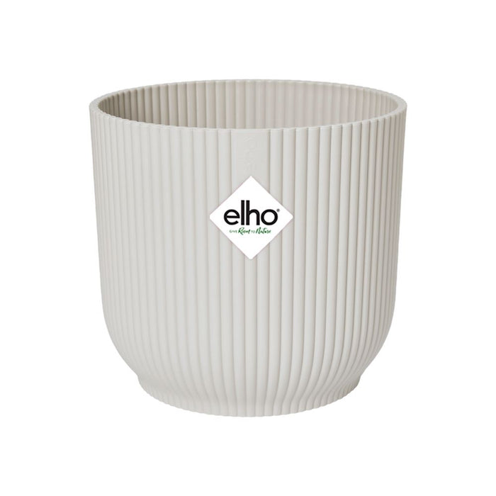 elho Vibes Fold Rond 18 - Zijdewit (Wit) - Ø 18 x H 17 cm - Ideaal