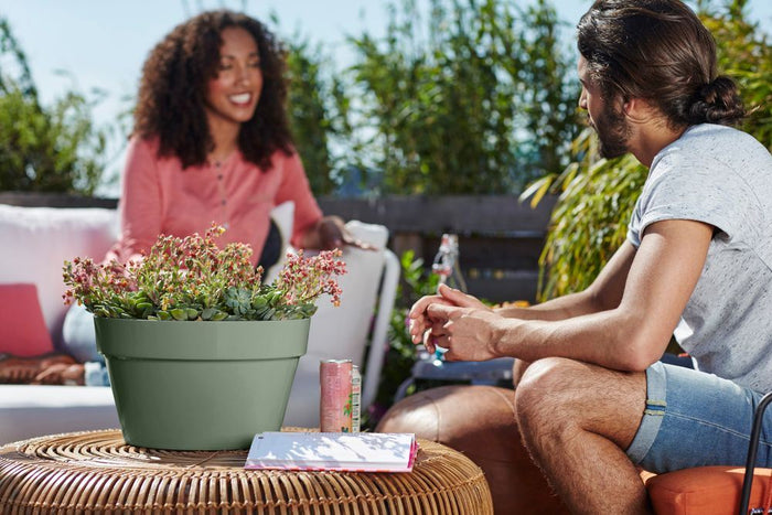 elho Loft Urban Schaal 35 - Pistachegroen (Groen) - Ø 35 x H 20 cm -