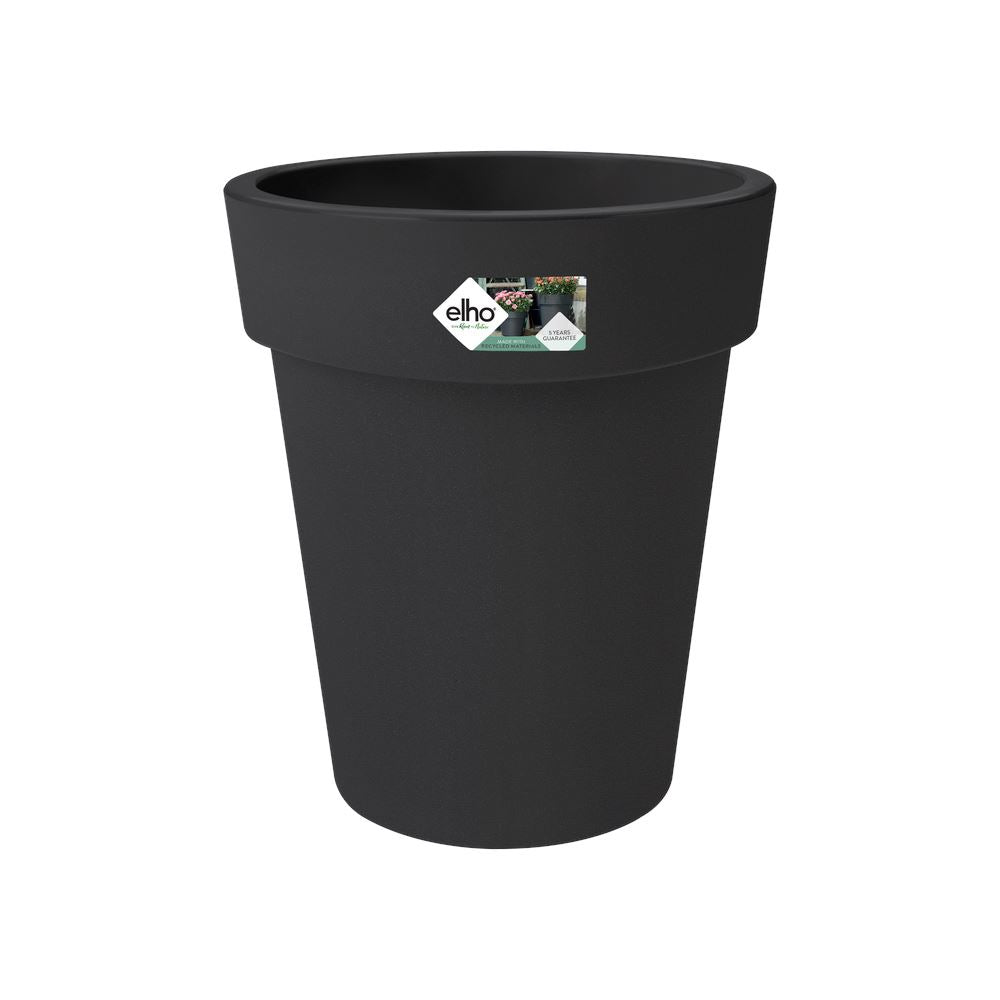 elho Green Basics Top Planter Hoog 35 - Living black (Zwart) - Ø 35 x
