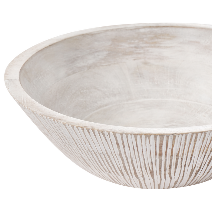 Beliani - SIWA - Set van 2 schalen - Lichtbruin - Mangohout