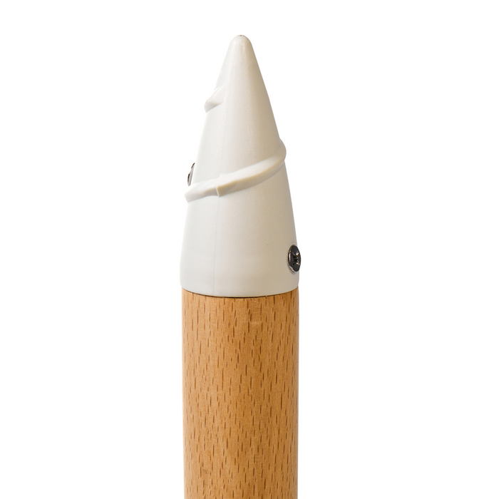 Beliani - MONDELLO - Tuinparasol - Zwart|Wit - Polyester