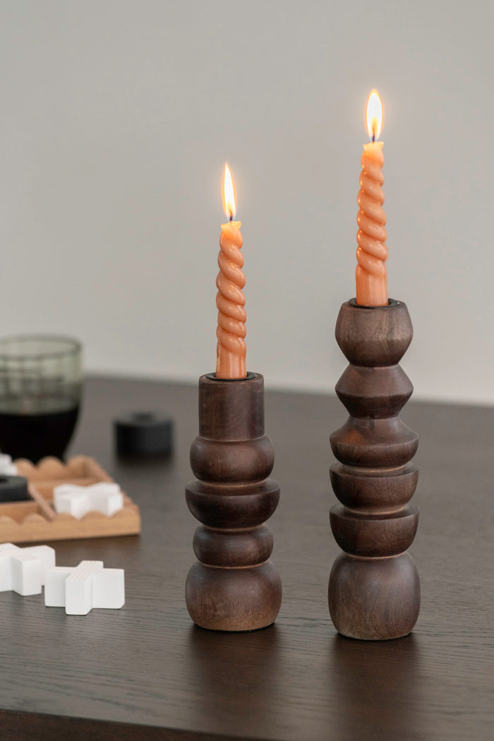 Present Time - Kandelaar Formado Small - Donker hout