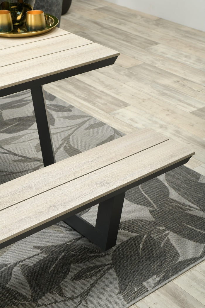 Garden Impressions Bell picknickset 200 x 178 cm. - Carbon black