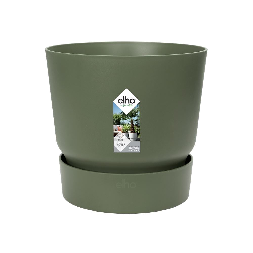 elho Greenville Round 55 - Blad groen (Groen) - Ø 55 x H 50 cm -