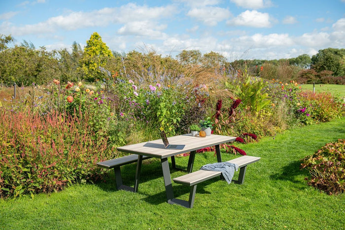 Garden Impressions Bell picknickset 200 x 178 cm. - Carbon black