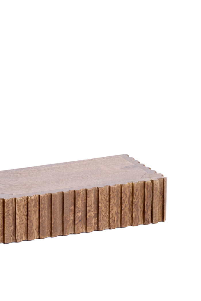 Light & Living - Wandplank GATURA - 30x15x7 cm - Bruin