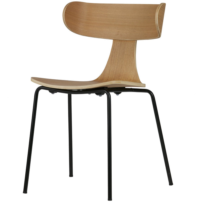 WOOOD Form Eetkamerstoelen - Hout - Naturel - Set van 6