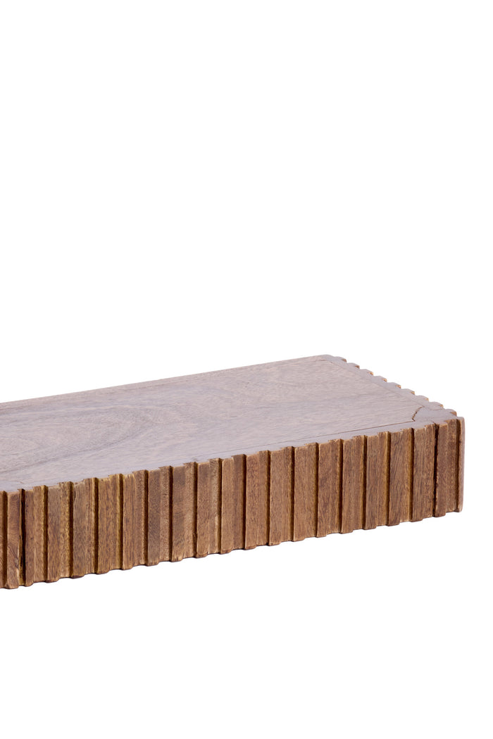 Light & Living - Wandplank GATURA - 40x20x7 cm - Bruin
