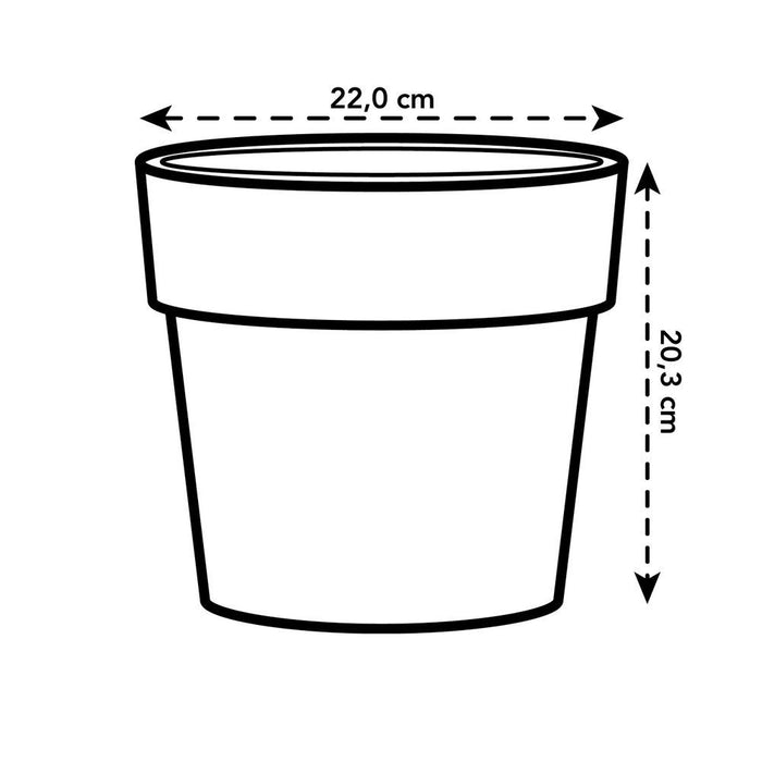 elho B.for Original Rond 22 - Wit (Wit) - Ø 22 x H 20 cm - Ideaal voor