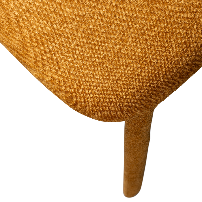 BePureHome Noble Eetkamerstoelen - Polyester - Corn - Set van 6