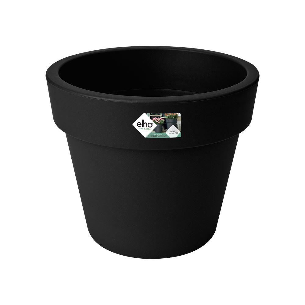 elho Green Basics Top Planter 47 - Living black (Zwart) - Ø 47 x H 40