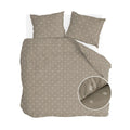 Walra - Dekbedovertrek Remade Rustic GraCe - 240x220 - Taupe