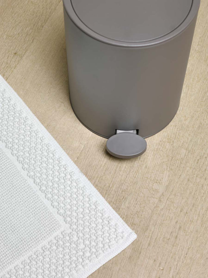 Yuna Badmat Truffle | 60 x 100 cm | Beige | Grijs | Katoen