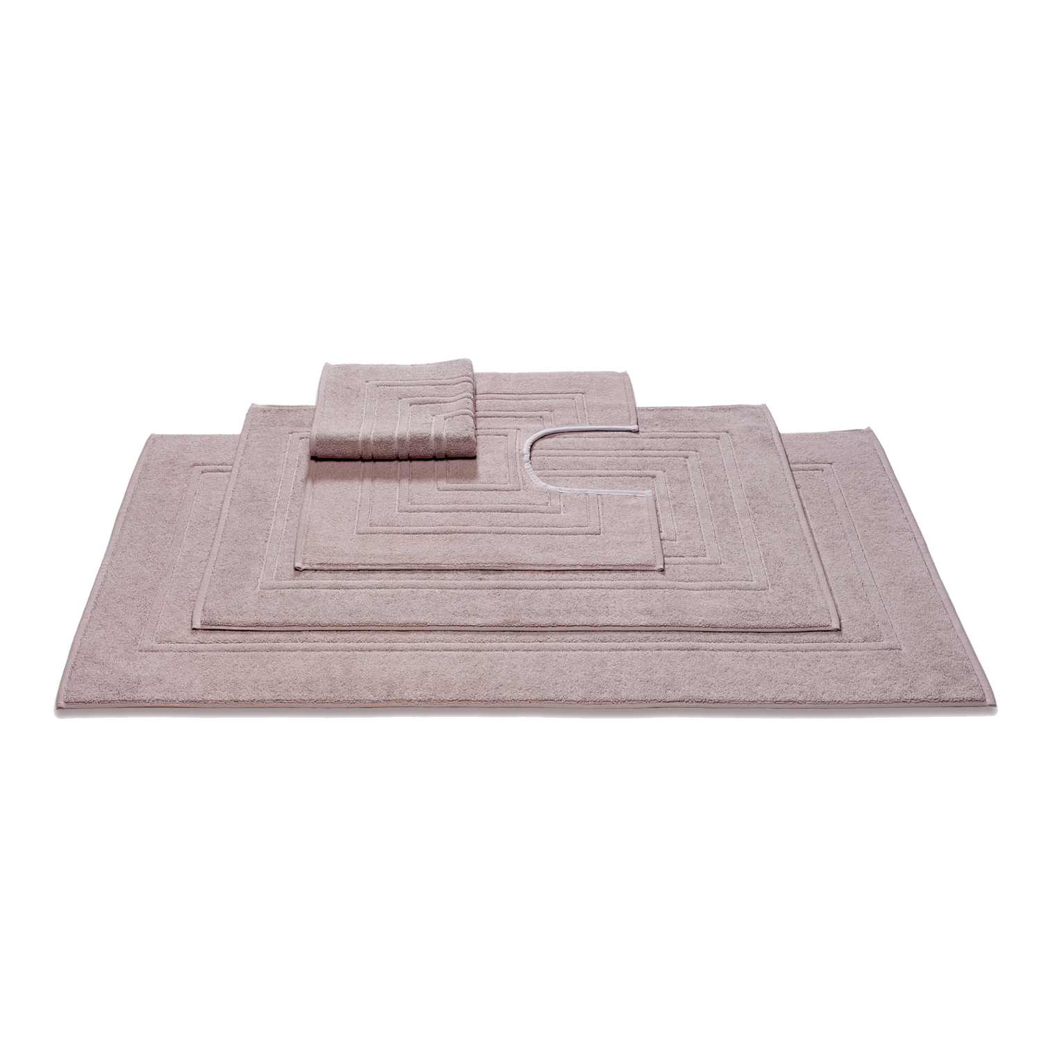 Houston Badmat Mauve | 60 x 60 cm | Roze | Paars | Katoen