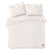 Dindi Home - Dekbedovertrek White Ruffle - 200x220 - Off White