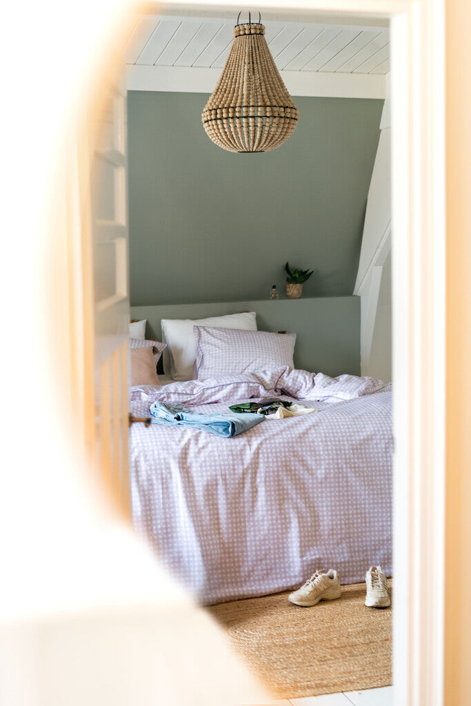 Dindi Home - Dekbedovertrek Daisy Dreams - 140x220 - Lila