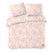 Dindi Home - Dekbedovertrek Pink Party - 240x220 - Off White | Roze