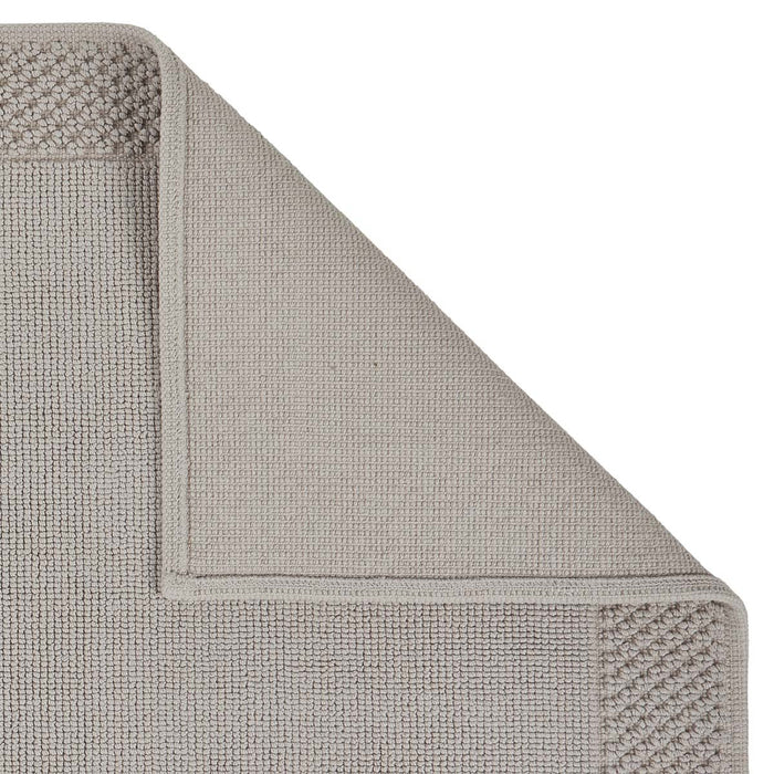 Yuna Badmat Truffle | 60 x 60 cm | Beige | Grijs | Katoen