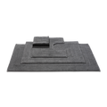 Houston Badmat Dark Grey | 60 x 60 cm | Grijs | Katoen