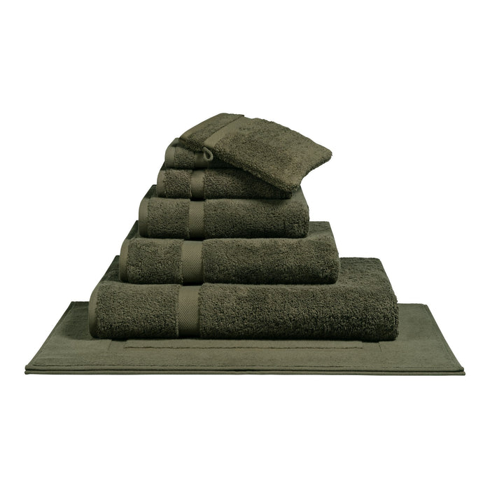 Ranger Badtextiel Thyme | 90 x 180 cm | Groen | Katoen