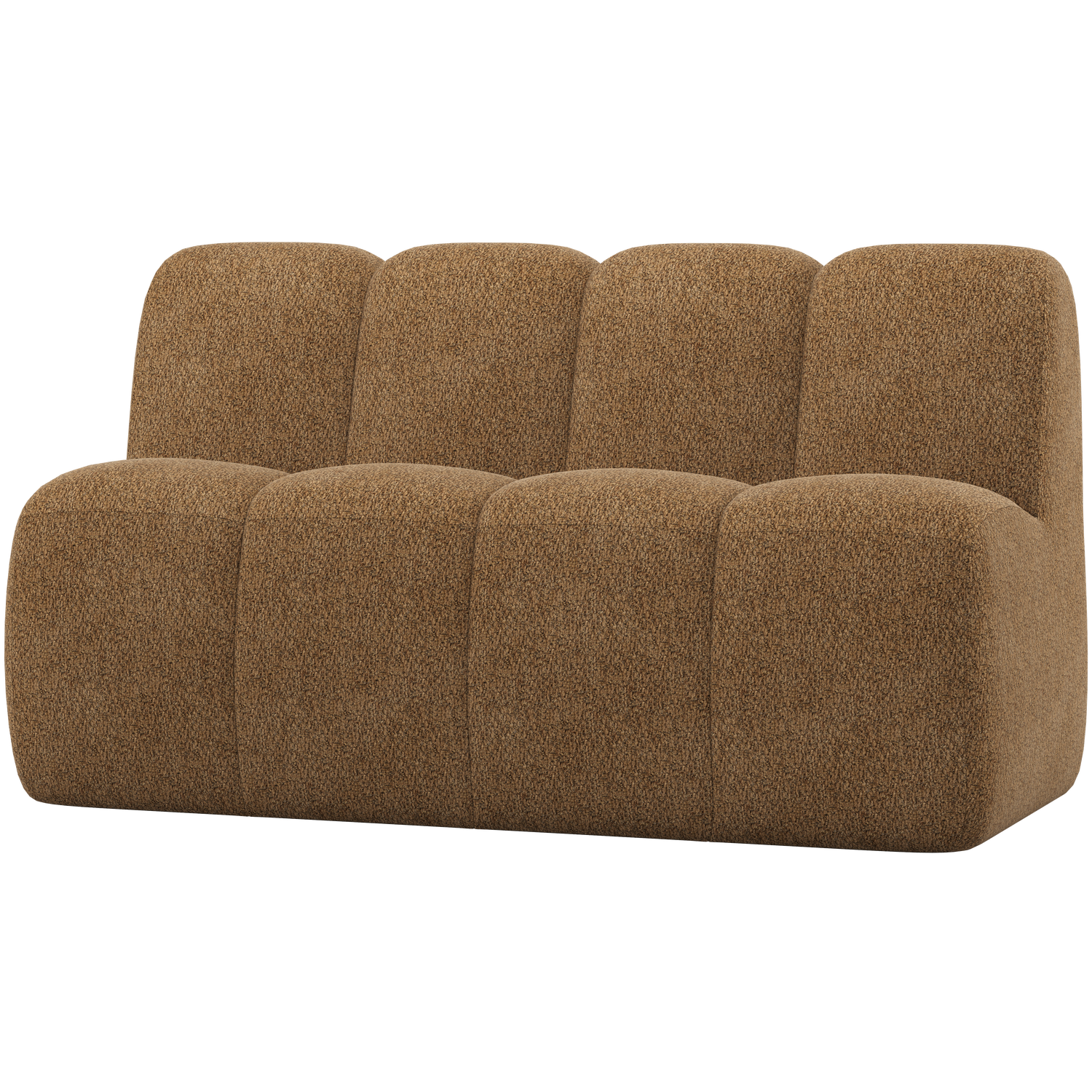 WOOOD Mojo Eetbankje 164 cm Met Rugleuning - Wollig - Honinggeel