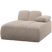 WOOOD Mojo Chaise Longue Element Bank Rechts - Wollig - Donkerzand