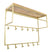 LOFT42 Jip Kapstok - 12 haken - Metaal - Goud - 100x80x33