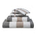 Vancouver Badtextiel Stone | 68 x 127 cm | Grijs | Beige | Katoen