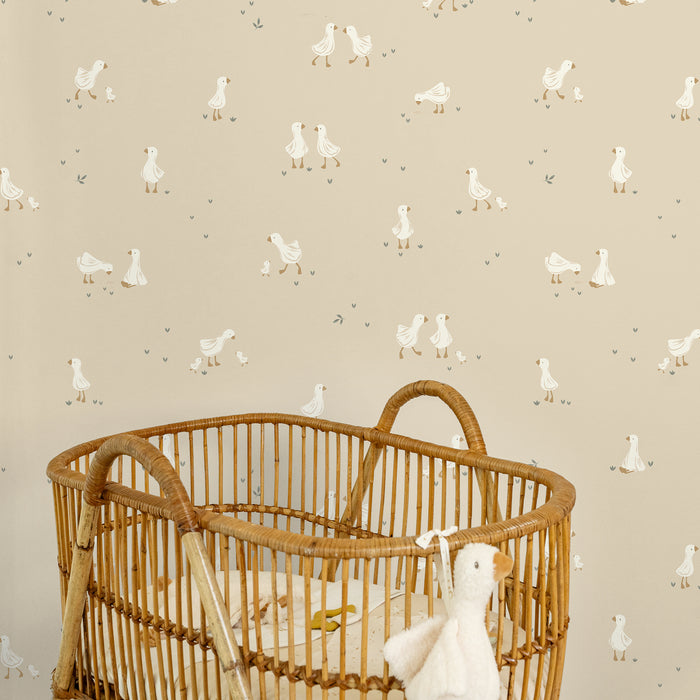 Little Dutch Little Goose Behang Kinderkamer - Dieren - 10mx52cm