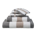 Vancouver Badtextiel Stone | 90 x 195 cm | Grijs | Beige | Katoen