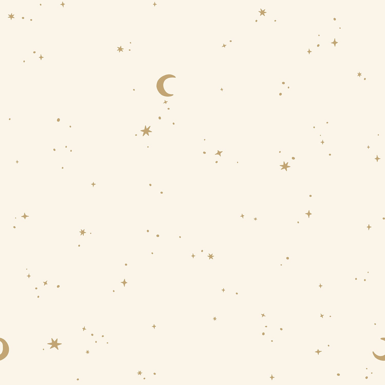 Little Dutch Moon and Stars Behang Kinderkamer - Sterren - 10mx53cm