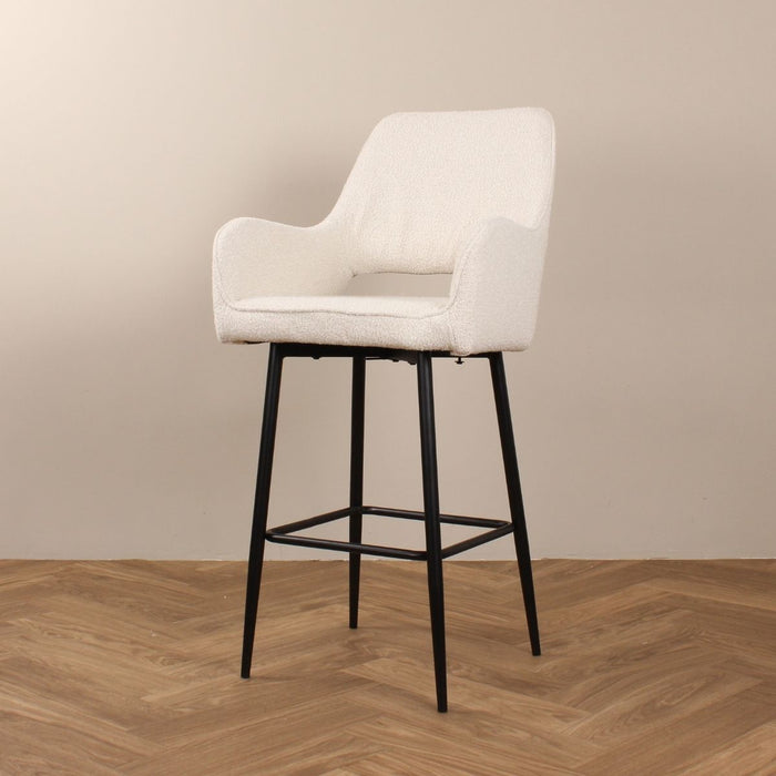 DS4U Lenon barkruk boucle 2.0 - 65 cm - ivoor