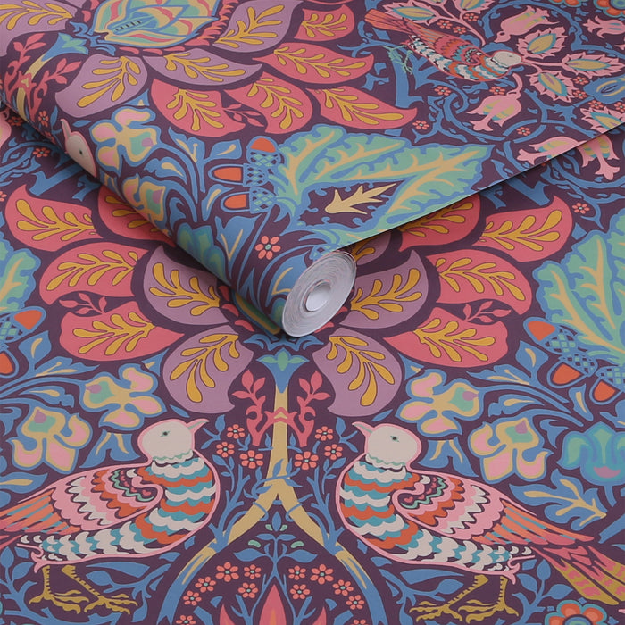 Vliesbehang - Dove & Rose Carnival - 1000x52