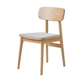 Olivine Nowi Houten Eetkamerstoel Naturel