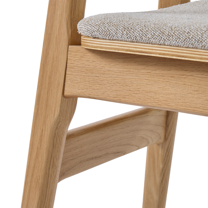 Olivine Nowi Houten Eetkamerstoel Naturel