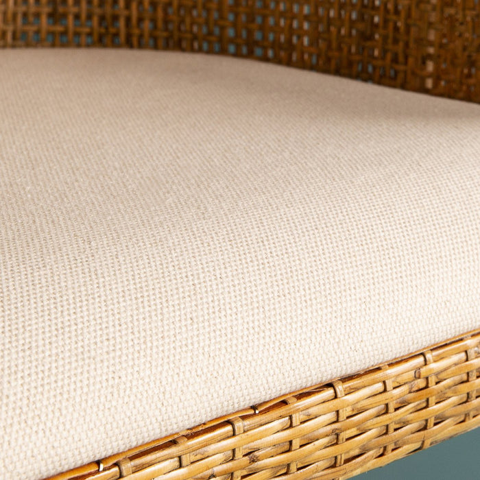 Calicosy - Rieten ligstoel H 88 cm - JULIE - Hout