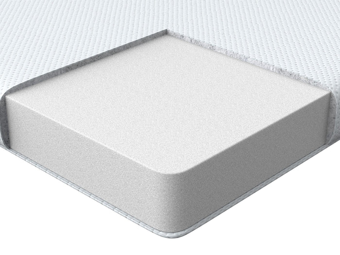 Beliani - RESTFUL - Matrastopper - Wit - 160 x 200 cm - PU Schuim